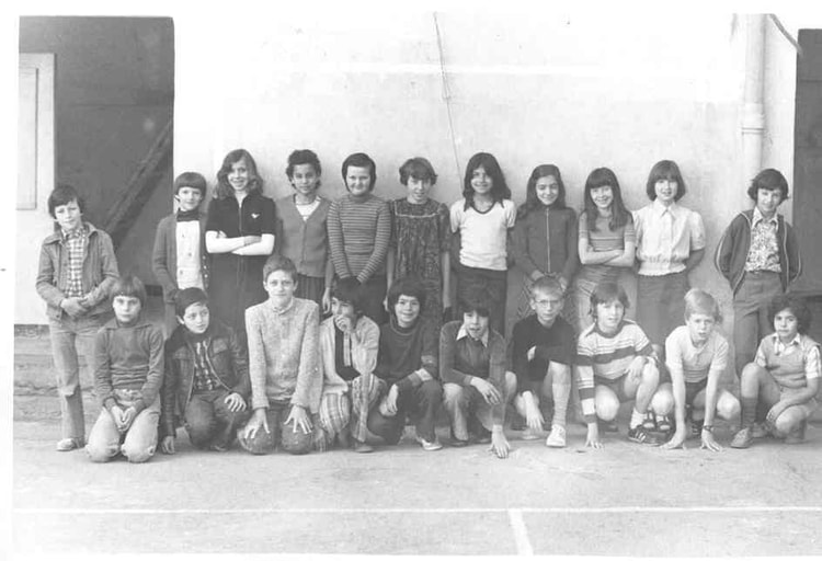 1977 - Classe de 6ème - Lycée victor hugo