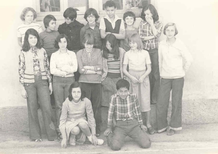 1977 - Classe de 5ème - Lycée victor hugo