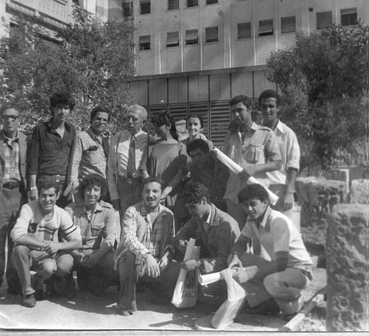 1980 - Bellou et sa guitare - Ecole nationale des beaux arts de constantine