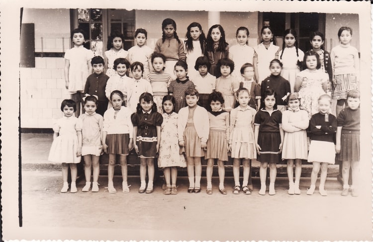 1959 - CP Mme Adda - école ampere