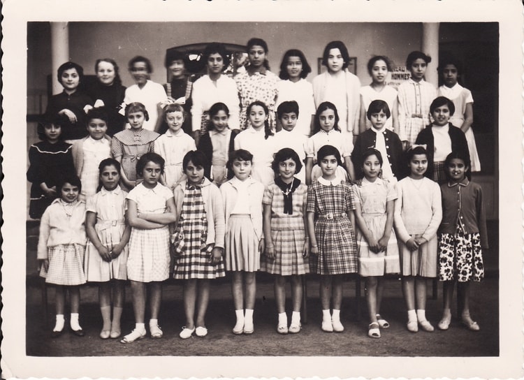 1961 - CE2  mme Lachaussée - école ampere