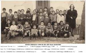 1950 - CE1-CE2 - Ecole communale de condé-smendou