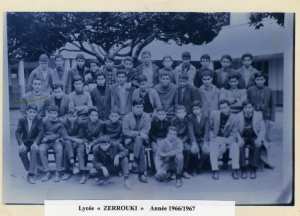 1967 - 5iéme Année - Lycee zerrouki