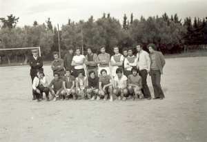 1972 - Equipe de football entre copains - Ita