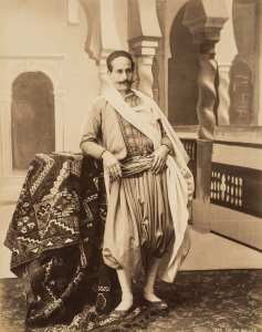 Portrait d'un algérois en 1880