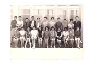 1968 - Classe de  3eme  scolarité 1967/68 - College voltaire