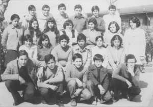 1970 - Classe de 3ème à Mostaganem - College voltaire