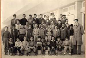 1956 - CM 1 - Ecole  latrèche laid ex. la nouvelle   ain-tédélès