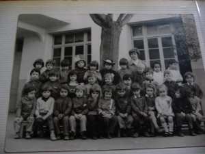 1972 - Dernière année dematernelle - Lycée pasteur