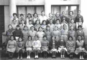 1954 - Cm2 de mlle OLLIER - Ecole jules renard