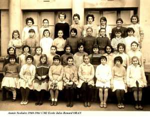 1960 - CM2 1960-1961 - Ecole jules renard