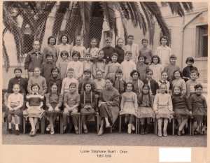 1958 - 6eme3 - Lycée stéphane gsell