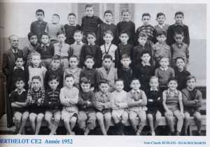 1952 - CE2 - Ecole berthelot