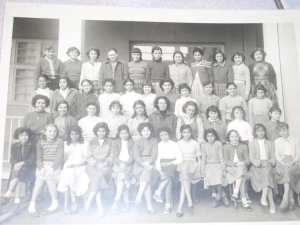1955 - 6ème 9 - Collège moderne de jeunes filles ali chekkal