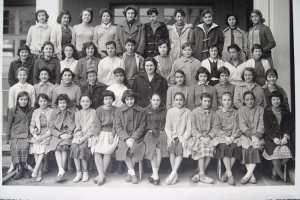 1958 - Classe de 5 ème 5 - Collège moderne de jeunes filles ali chekkal