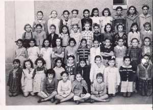 1952 - Classe  melle kouby - Ecole de maraval