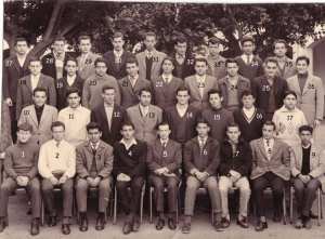 1959 - Classe de mathélem - Cllege moderne ardaillon
