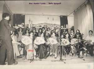 1984 - L'orchestre andalous du lycée - Lycee el hayet