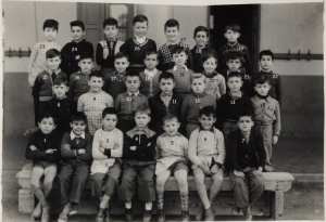 1952 - Classe de Mr SARDA - Ecole lamoricière