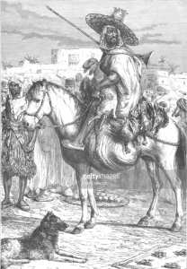 Paysan Arabe au marché de Tlemcen au 19e siècle