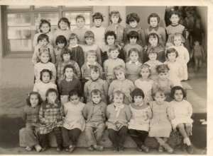 1957 - Cp  - Ecole claude bernard - les castors