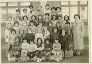 1959 - Madame Benchimol - Ecole claude bernard - les castors