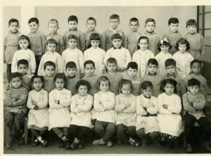 1957 - Maternelle grande section Magnant ORAN - Ecole magnan filles