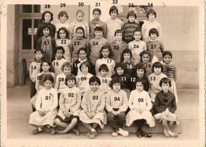 1959 - Coursèlèmentaire2ème annèe - Ecole magnan filles