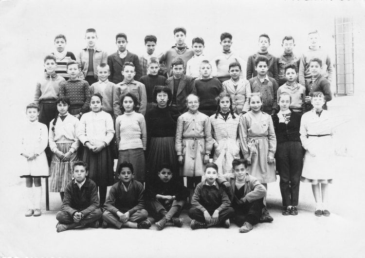 1957 - 6ème M - école ardaillon