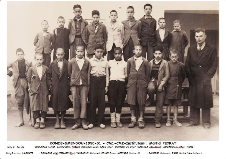 1951 - CM - Ecole communale de condé-smendou