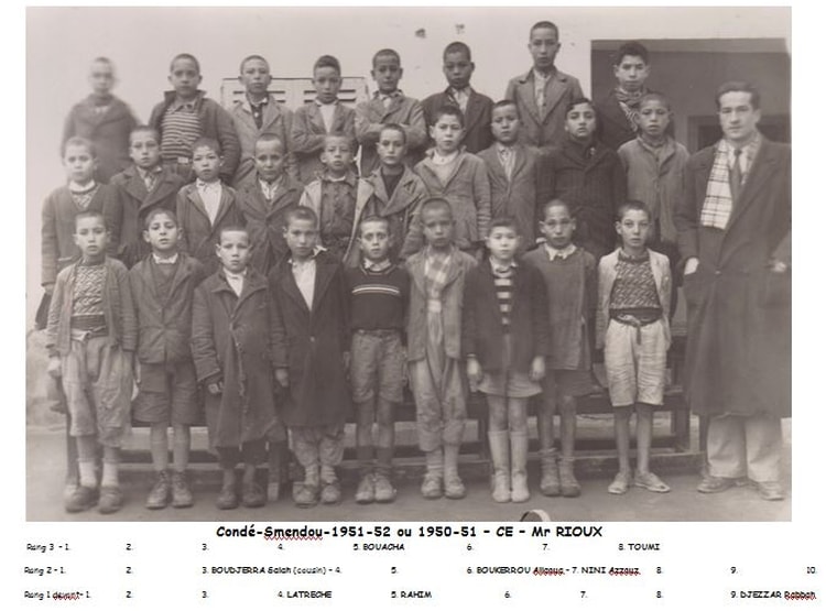 1952 - CE - Ecole communale de condé-smendou