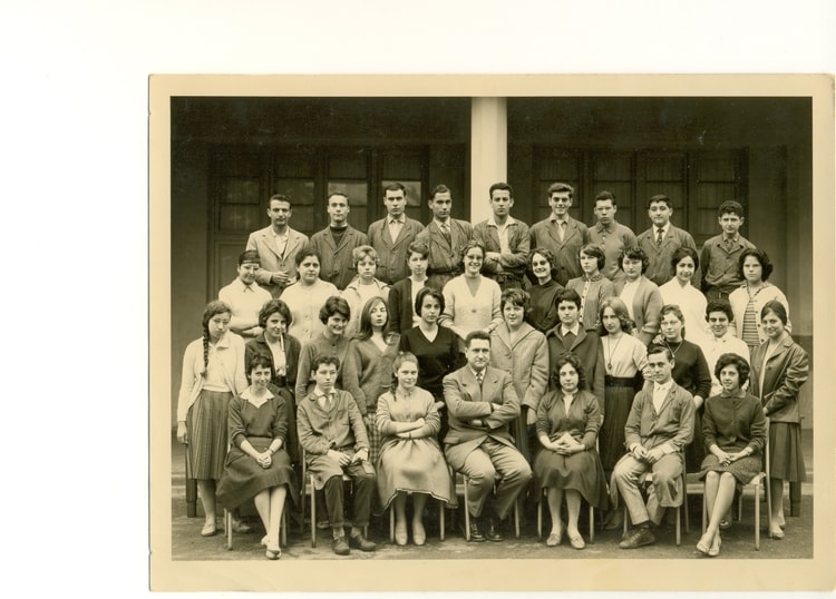1960 - 2nde M' Section Ecole Normale 1959/1960 - Rene basset