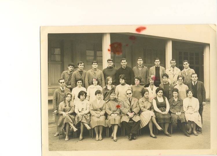 1961 - 1ère M'2 Section Ecole Normale 1960/1961 - Rene basset