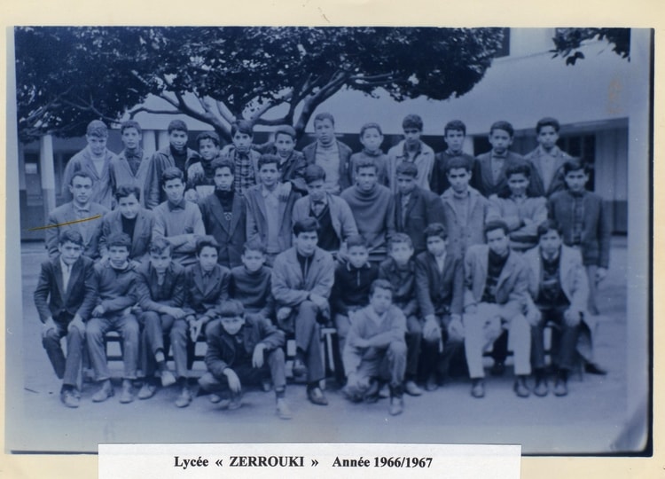 1967 - 5iéme Année - Lycee zerrouki