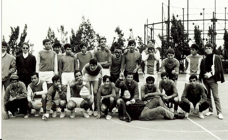 1970 - Equipe scolaire de Handball - Lycee zerrouki