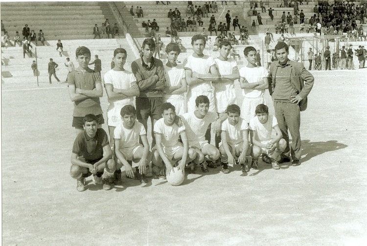 1970 - Equipe de football Lycée Zerrouki - Lycee zerrouki