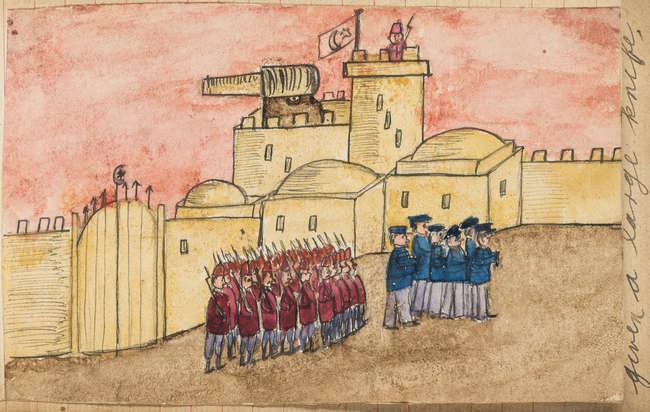 Unpublished short story.- Parkhill (D.) Adventures in Algeria, autograph manuscript, 66pp.