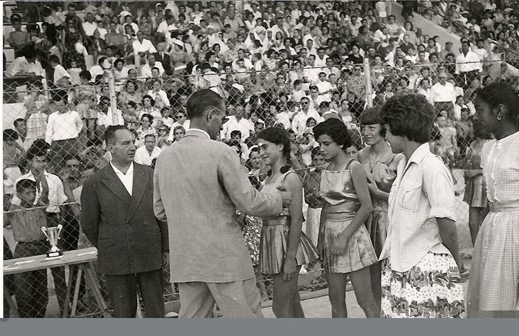 1960 - Remise des médailles - College voltaire