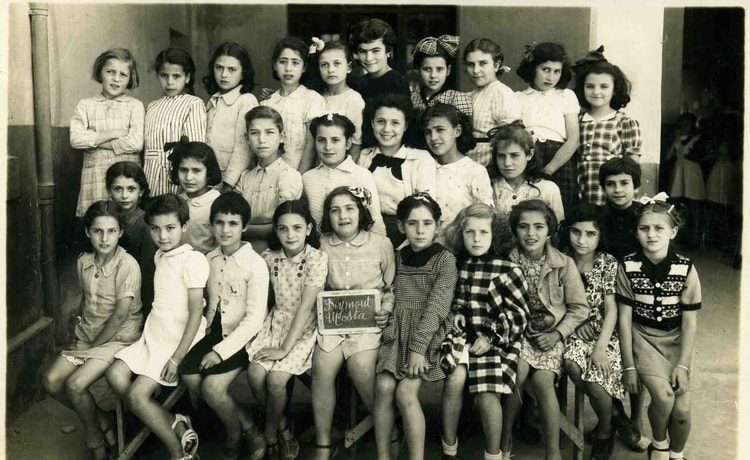 1945 - Classe cours moyen 2 eme année - école de garçon de beymouth