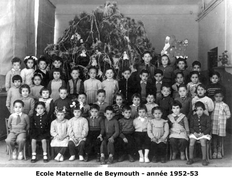 1952 - Ecole Maternelle de BEYMOUTH - école de garçon de beymouth