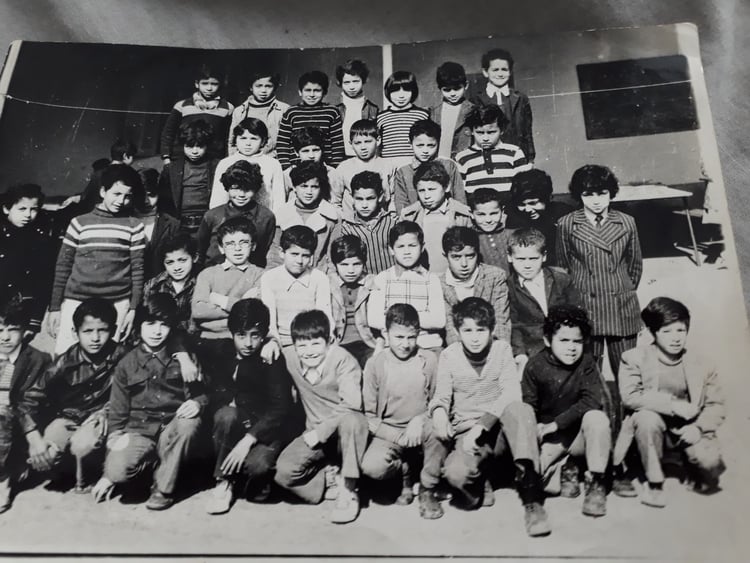 1973 - Classe de CE1--CE2  - école de garçon de beymouth