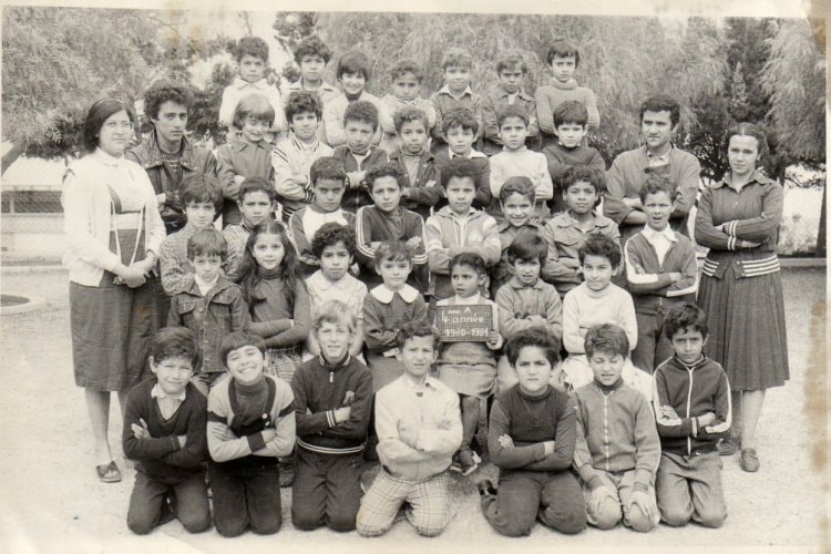 1980 - 4eme année primaire 1980-81 Ecole benbadis - Ibn badiss
