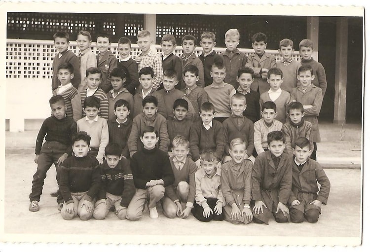 1961 - 1961 CM2 Ecole rose La Pépinière Mostaganem - Ecole rose