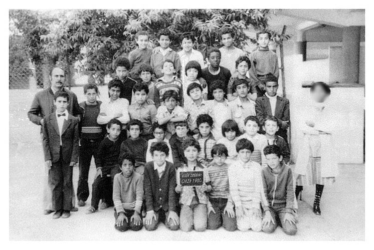 1980 - CM2b - Ecole zeddour mohamed ex ecole blanche de garcons
