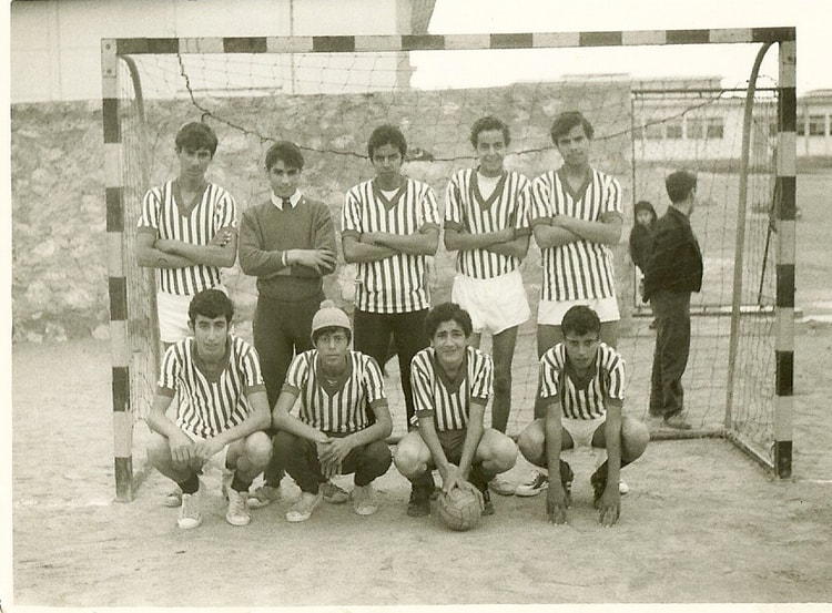 1967 - Equipe de Handball - Collège larbi tébéssi