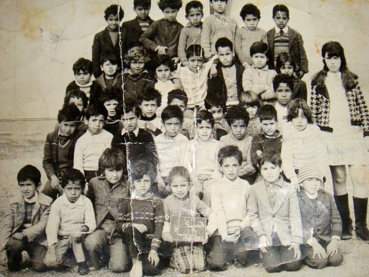 1974 - Cp - école abderrahmane dissi