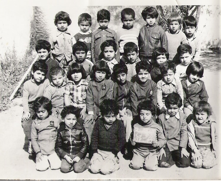 1978 - Annee 1978-1979 - Ecole moubarek el mili  plateau