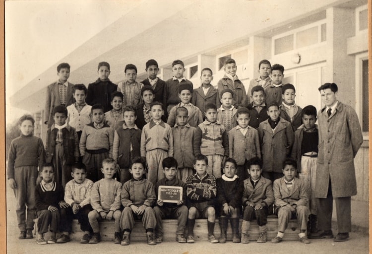 1956 - CM 1 - Ecole  latrèche laid ex.