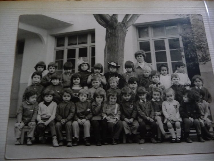 1972 - Dernière année dematernelle - Lycée pasteur