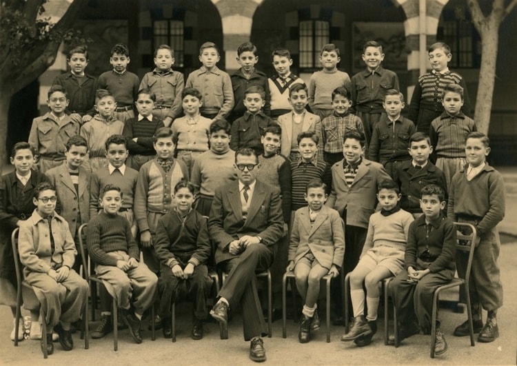 1950 - Classe de 6ème A2 - Lamoricière